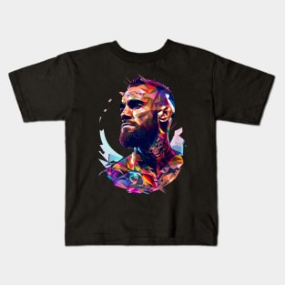 CM PUNK Lowpolly series Kids T-Shirt